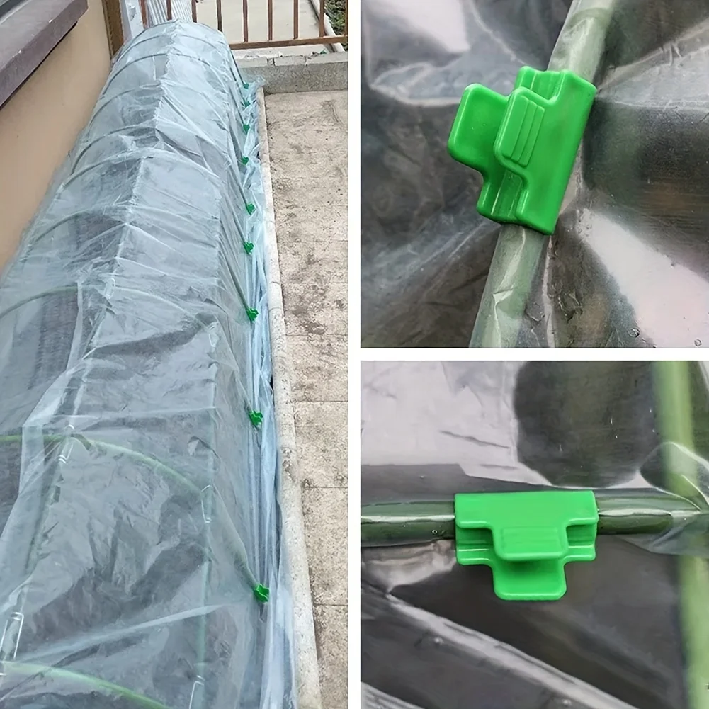 50pcs Durable Greenhouse Clamp - đánh giá và giá Gardening Tools Essential