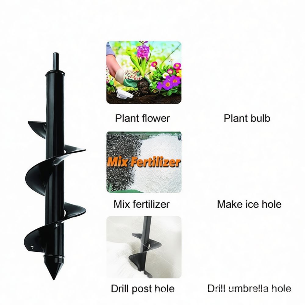 Spiral Drill Accessory Garden  - đánh giá và giá Gardening Tools Vegetables